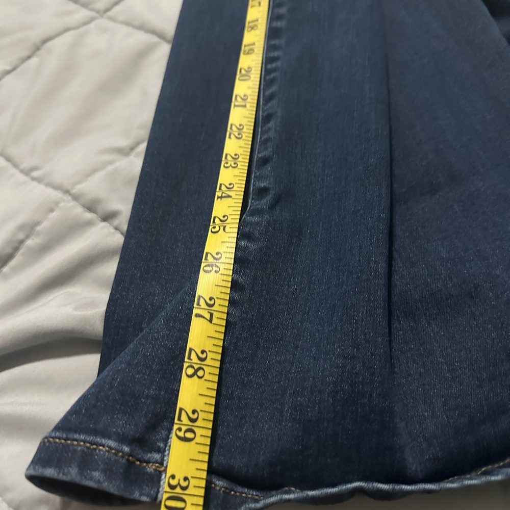 Lane Bryant Dark Blue high rise boot jeans - Picture 6 of 6